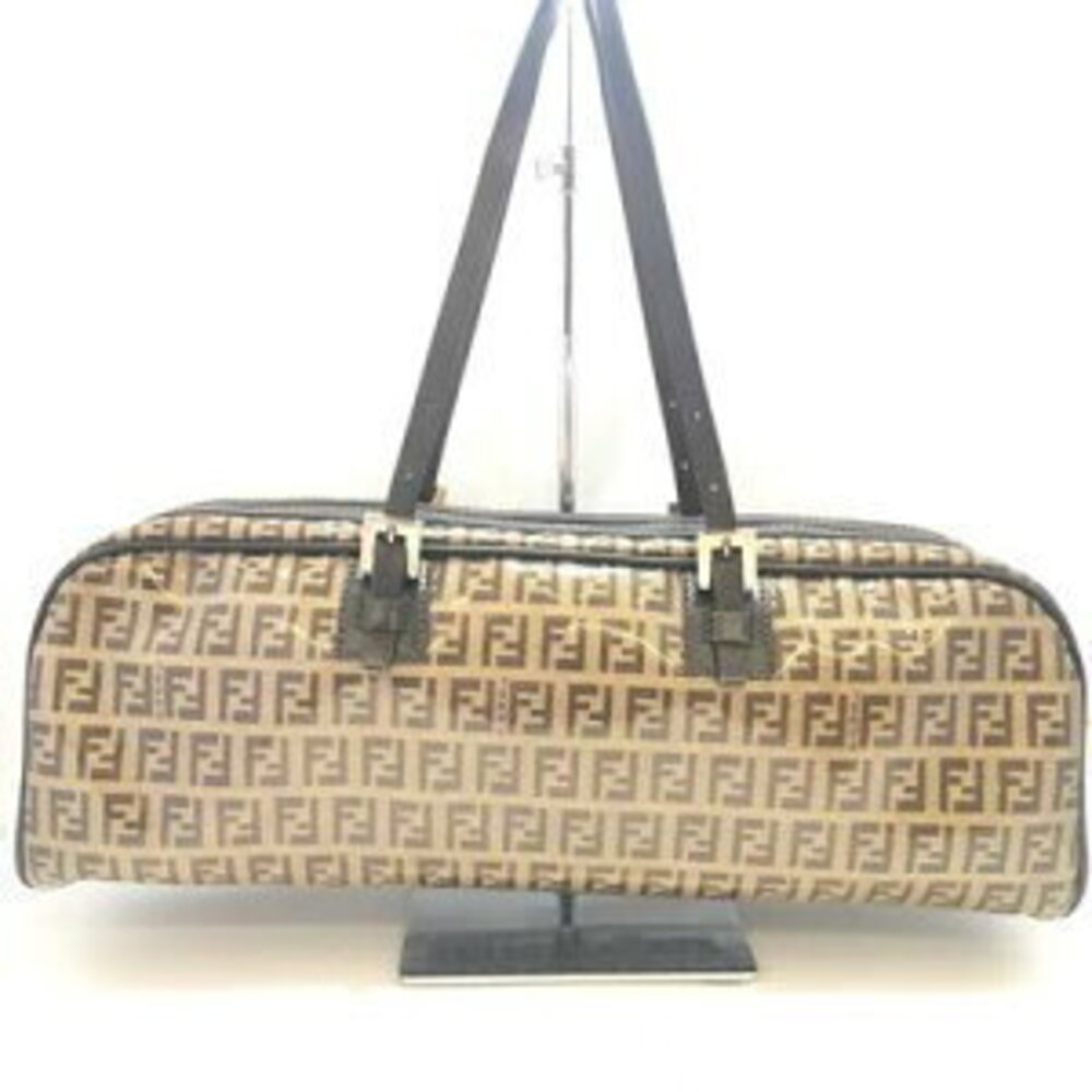 FENDI Zucca Boston Bag Horizontal